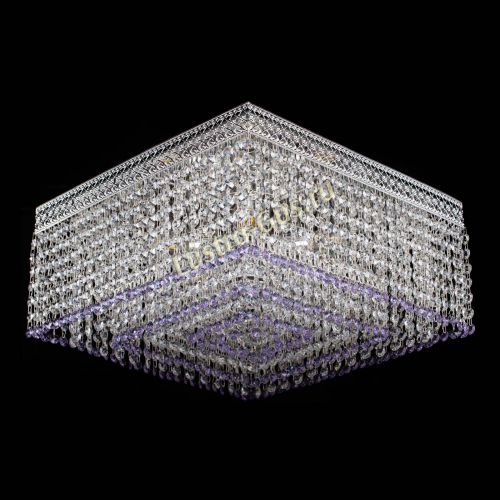 Люстра Квадрат Венеция №5 фиолетовая в Саратове Гусь Хрустальный