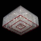 Люстра Квадрат Венеция №5 красная в Саратове