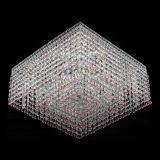 Люстра Квадрат Венеция №5 розовая в Саратове