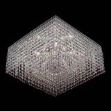 Люстра Квадрат Венеция №5 розовая в Саратове