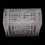 Люстра Квадрат Венеция №5 розовая в Саратове