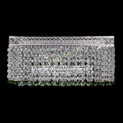 Люстра Квадрат Венеция №5 зеленая в Саратове Гусь Хрустальный