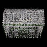 Люстра Квадрат Венеция №5 зеленая в Саратове