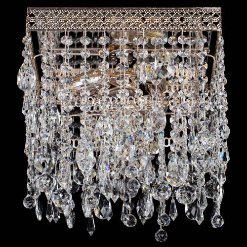 Люстра Квадрат Венеция капель №3 в Саратове Гусь Хрустальный