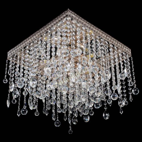 Люстра Квадрат Венеция капель №5 в Саратове Гусь Хрустальный