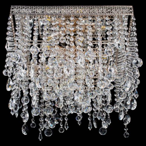 Люстра Квадрат Венеция капель №5 в Саратове Гусь Хрустальный