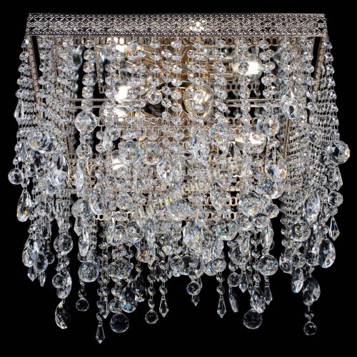 Люстра Квадрат Венеция капель №5 в Саратове Гусь Хрустальный