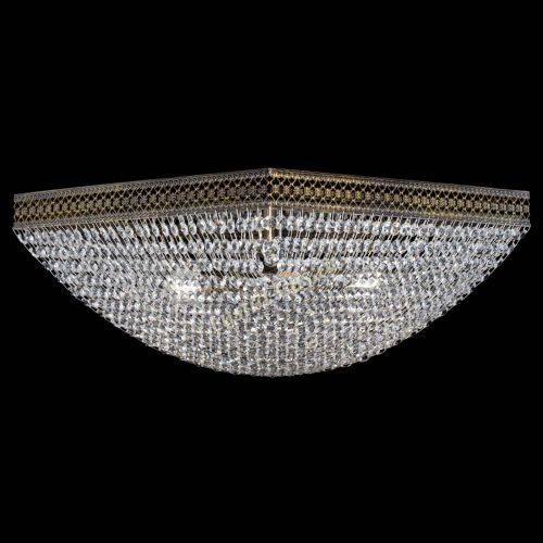 Люстра Квадрат Венеция сетка №3 под бронзу в Саратове Гусь Хрустальный