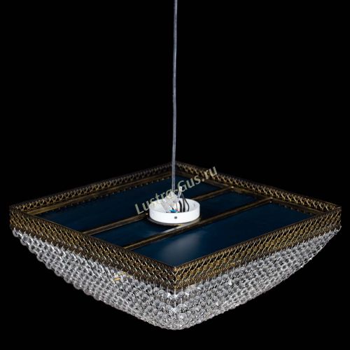 Люстра Квадрат Венеция сетка №3 под бронзу в Саратове Гусь Хрустальный