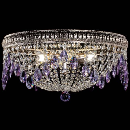 Люстра Лацио №5 журавлик фиолетовая в Саратове Гусь Хрустальный