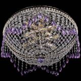 Люстра Лацио №5 журавлик фиолетовая в Саратове