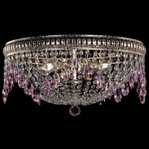 Люстра Лацио №5 журавлик розовая в Саратове Гусь Хрустальный