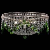 Люстра Лацио №5 журавлик зеленая в Саратове