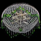 Люстра Лацио №5 журавлик зеленая в Саратове