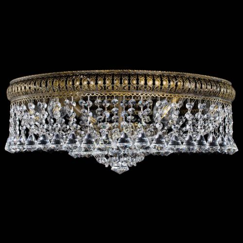 Люстра Лацио Капель Конусы под бронзу в Саратове Гусь Хрустальный