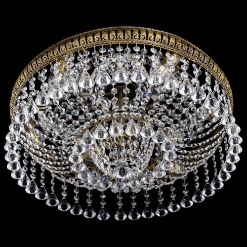 Люстра Лацио Капель Конусы под бронзу в Саратове Гусь Хрустальный