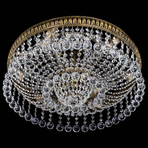 Люстра Лацио Капель шары под бронзу в Саратове Гусь Хрустальный