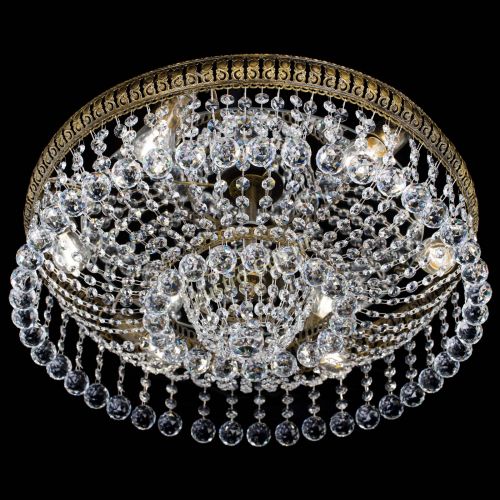 Люстра Лацио Капель шары под бронзу в Саратове Гусь Хрустальный