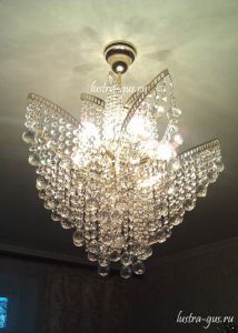 Люстра Лилия № 2 шар в Саратове отзыв и фото покупателя