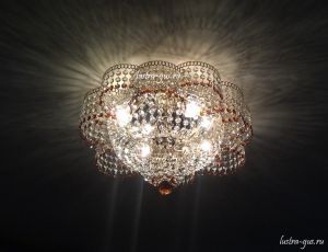 Люстра Лотос в Саратове отзыв и фото покупателя