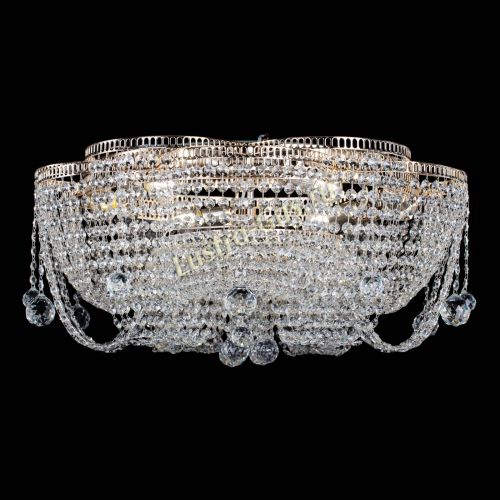 Люстра Лотос №2 700 мм шар в Саратове Гусь Хрустальный