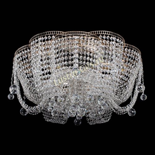 Люстра Лотос №2 700 мм шар в Саратове Гусь Хрустальный