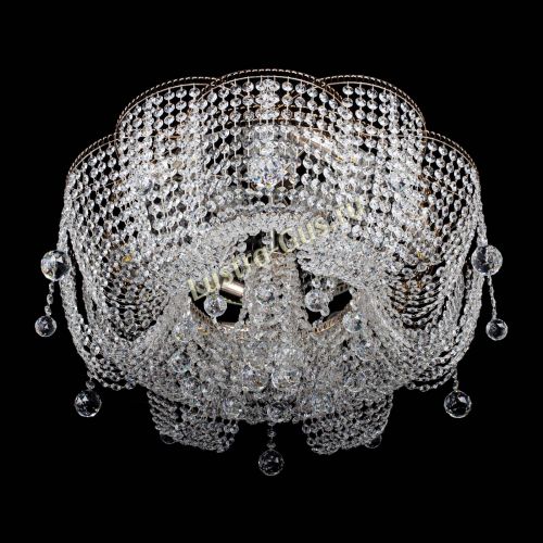 Люстра Лотос №2 700 мм шар в Саратове Гусь Хрустальный