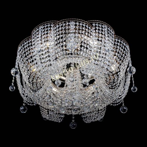 Люстра Лотос №2 700 мм шар в Саратове Гусь Хрустальный