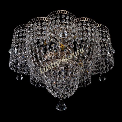 Люстра Лотос 3 лампы в Саратове Гусь Хрустальный