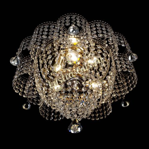 Люстра Лотос 3 лампы в Саратове Гусь Хрустальный