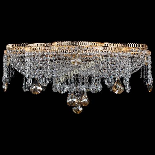 Люстра Лотос Стелла Осень 700 мм в Саратове Гусь Хрустальный