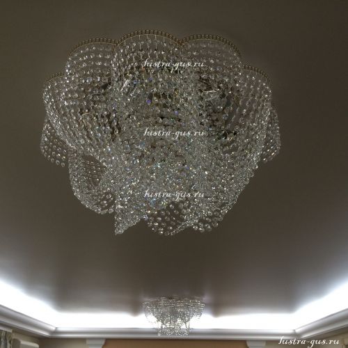 Люстра Лотос Василиса 6 ламп в Саратове Гусь Хрустальный