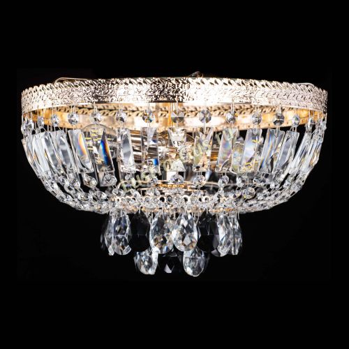 Люстра Милан Астра №3 черная в Саратове Гусь Хрустальный