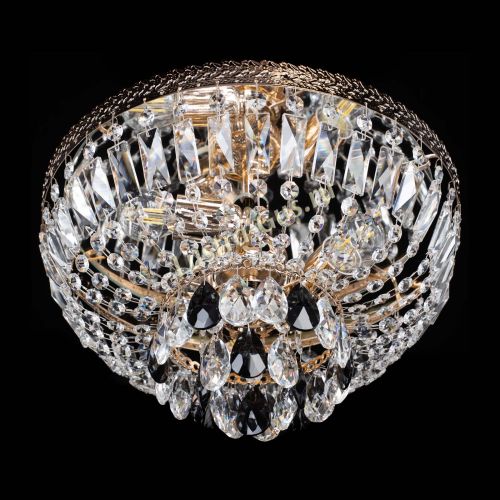 Люстра Милан Астра №3 черная в Саратове Гусь Хрустальный