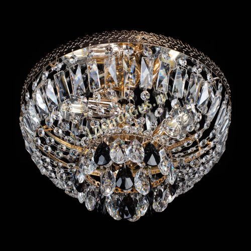 Люстра Милан Астра №3 черная в Саратове Гусь Хрустальный