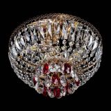 Люстра Милан Астра №3 красная в Саратове