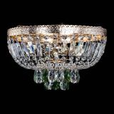 Люстра Милан Астра №3 зеленая в Саратове