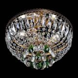 Люстра Милан Астра №3 зеленая в Саратове