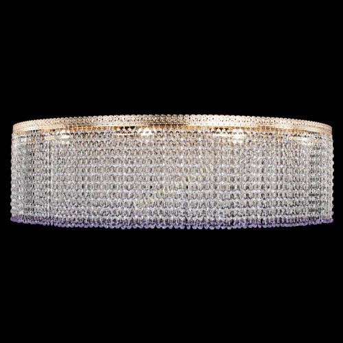 Люстра Милан капель №12 фиолетовая в Саратове Гусь Хрустальный