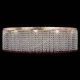 Люстра Милан капель №12 красная в Саратове