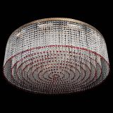 Люстра Милан капель №12 красная в Саратове