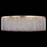 Люстра Милан капель №12 розовая в Саратове