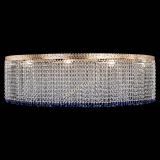 Люстра Милан капель №12 синяя в Саратове