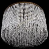 Люстра Милан капель оптикон под бронзу с зеркалом в Саратове