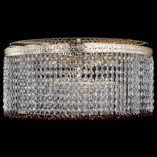 Люстра Милан капель оптикон Чайная в Саратове Гусь Хрустальный