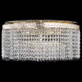 Люстра Милан капель оптикон Черная в Саратове