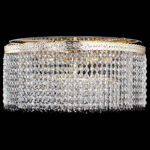 Люстра Милан капель оптикон Черная в Саратове Гусь Хрустальный