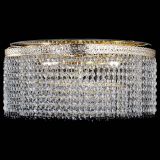 Люстра Милан капель оптикон Черная в Саратове