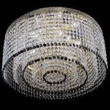 Люстра Милан капель оптикон Черная в Саратове