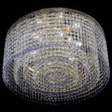 Люстра Милан капель оптикон Фиолетовая в Саратове